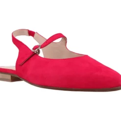 Aerobics Pointy Mary Suede Red