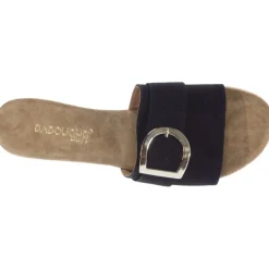 Babouche Laini Black suede