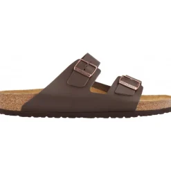 Birkenstock Arizona Cuero Natural Dark Brown