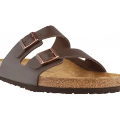 Birkenstock Arizona Cuero Natural Dark Brown