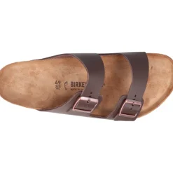 Birkenstock Arizona Cuero Natural Dark Brown