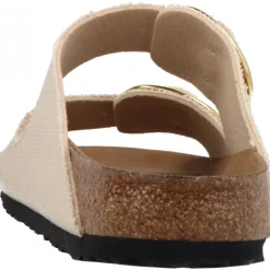 Birkenstock Arizona Vegan Eggshell Narrow