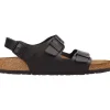 Birkenstock Milano Natural Leather Black