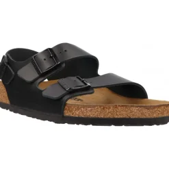 Birkenstock Milano Natural Leather Black