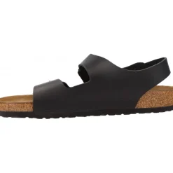 Birkenstock Milano Natural Leather Black