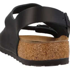 Birkenstock Milano Natural Leather Black