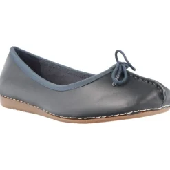 Clarks Freckle Ice Navy Leather