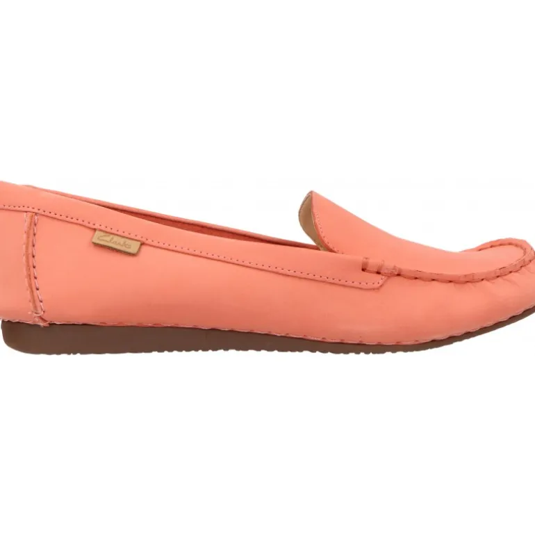 Clarks Freckle Walk Peach Nubuck