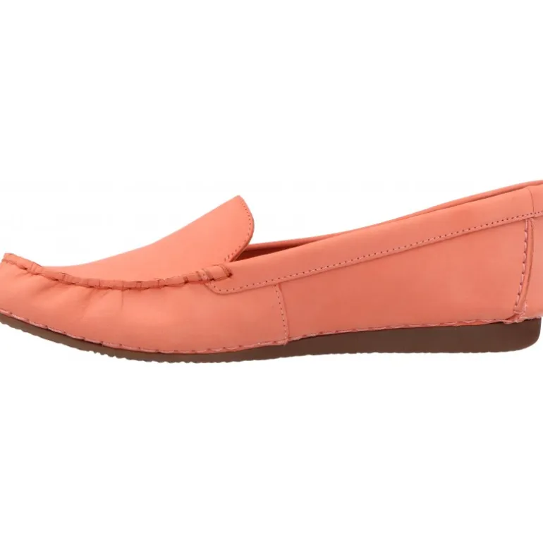 Clarks Freckle Walk Peach Nubuck