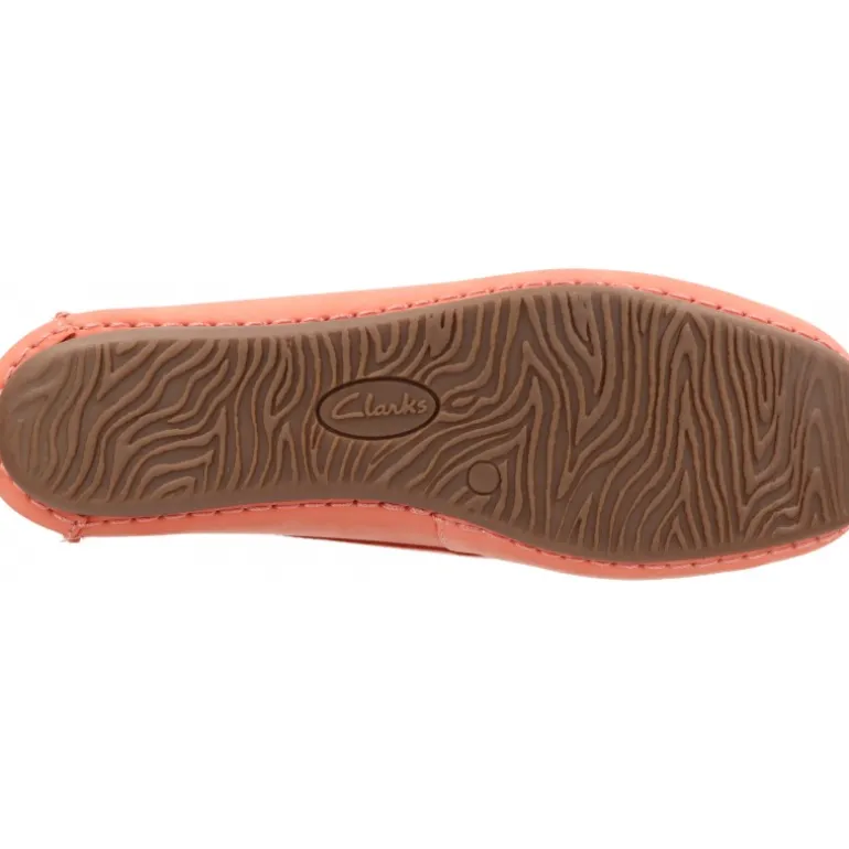 Clarks Freckle Walk Peach Nubuck