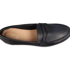 Clarks Hamble Loafer Black Leather