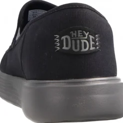 HeyDude Sunapee M Canvas Black/Charcoal