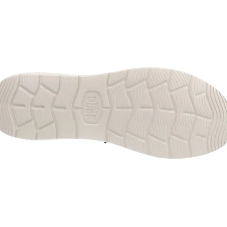 HeyDude Wally Comf Suede Stone Grey