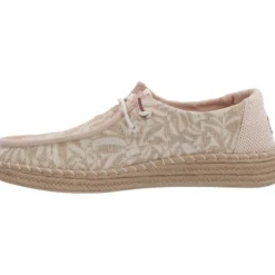 HeyDude Wendy Espadrille Retro Palm Pink