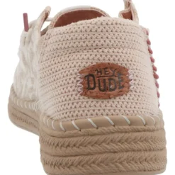 HeyDude Wendy Espadrille Retro Palm Pink