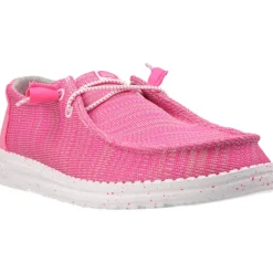 HeyDude Wendy Sport Mesh Bright Pink