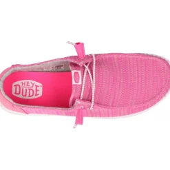 HeyDude Wendy Sport Mesh Bright Pink
