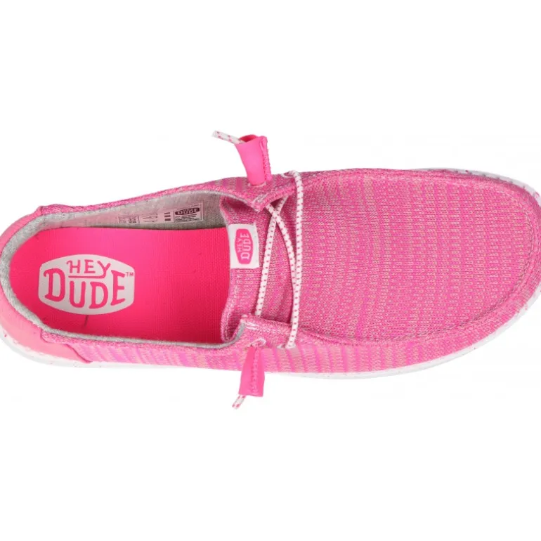 HeyDude Wendy Sport Mesh Bright Pink