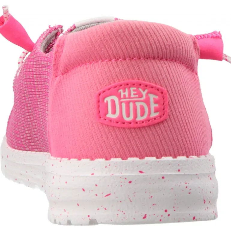 HeyDude Wendy Sport Mesh Bright Pink