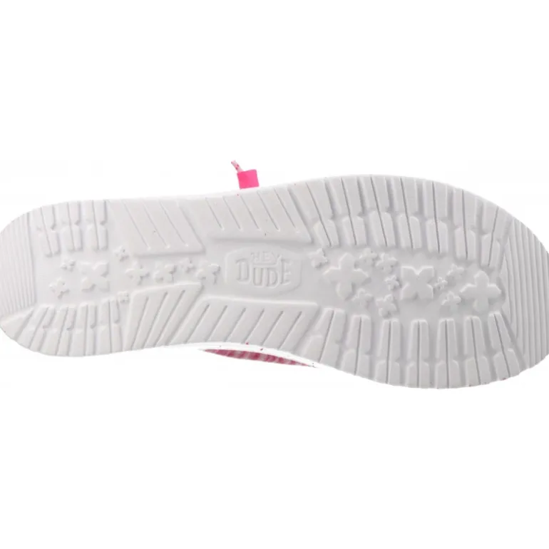 HeyDude Wendy Sport Mesh Bright Pink