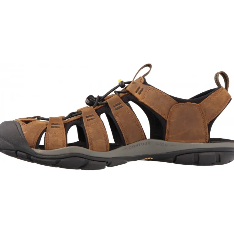 Keen Clearwater Cnx Leather Dark Earth/Black