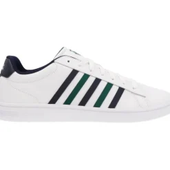 KSwiss Court Tiebreak II White/Peacoat/RainForest
