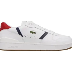 Lacoste T Clip White Navy Red