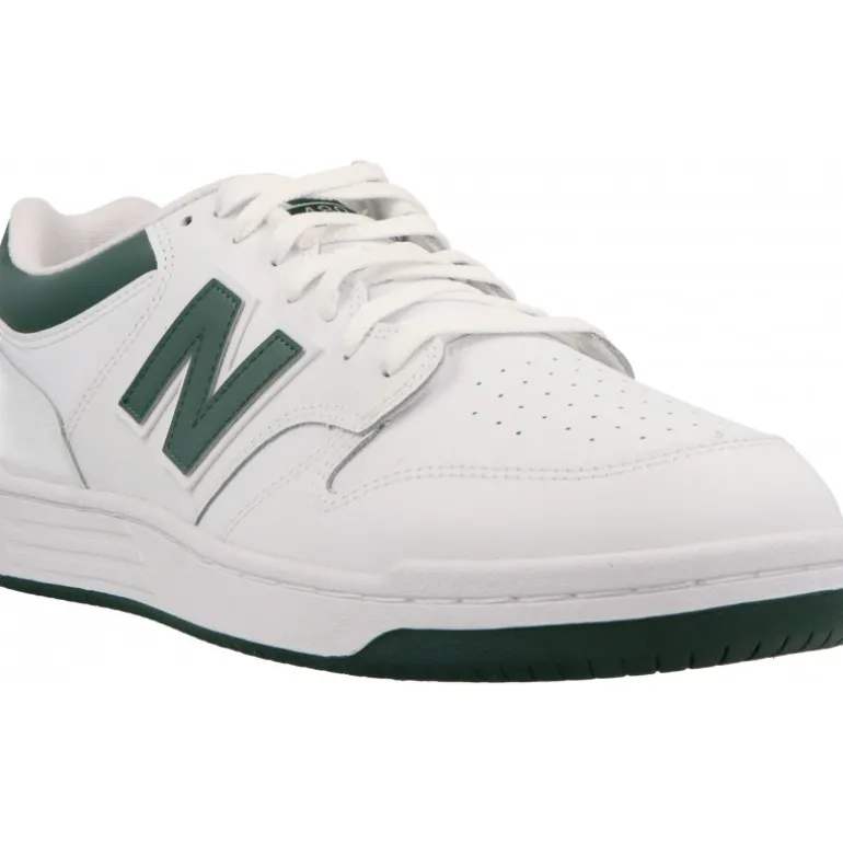 New Balance BB480 Blanco/Verde