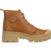 Palladium Pallabase Leather Dear Brown