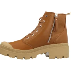 Palladium Pallabase Leather Dear Brown