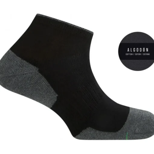 Punto Blanco Chato Algodón Sport Bicolor