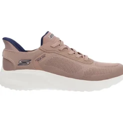 Skechers Slip Ins Bobs Squad Chaos Solid Step Taupe
