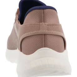 Skechers Slip Ins Bobs Squad Chaos Solid Step Taupe