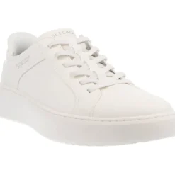 Skechers Slip Ins Court Break Double Vented White