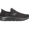 Skechers Slip Ins Go Walk Flex Smooth Motion Black