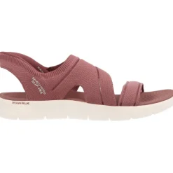 Skechers Slip Ins Go Walk Flex Sandal Enticing Brown