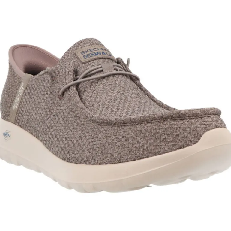 Skechers Slip Ins Go Walk Max Halycon Taupe