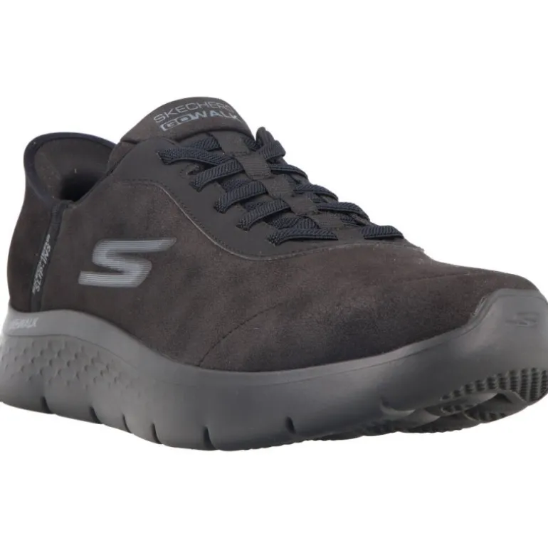 Skechers Slip Ins Go Walk Flex Smooth Motion Black