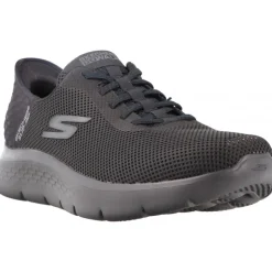 Skechers Slip Ins Go Walk Flex Hands Up Black