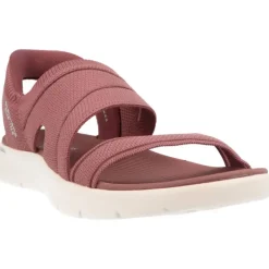 Skechers Slip Ins Go Walk Flex Sandal Enticing Brown