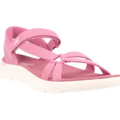 Skechers Slip Ins Go Walk Flex Sandal Illuminate Malva