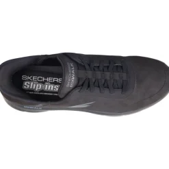 Skechers Slip Ins Go Walk Flex Smooth Motion Black