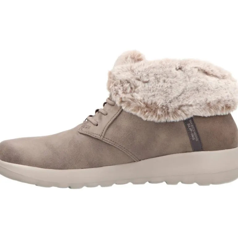 Skechers Slip Ins On the Go Joy Cozy Charm Grey