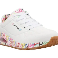Skechers Uno Loving Love WHT