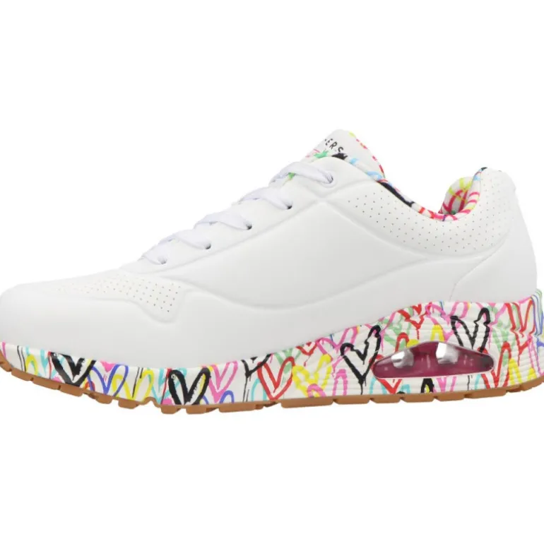 Skechers Uno Loving Love WHT