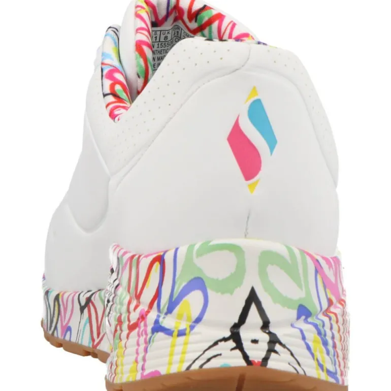 Skechers Uno Loving Love WHT