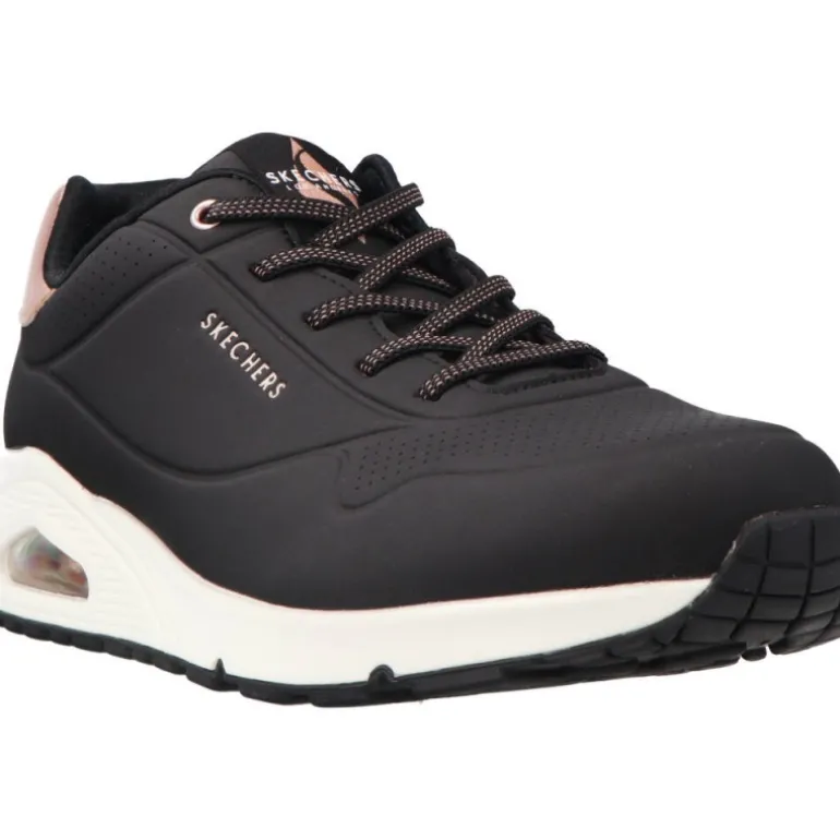 Skechers Uno Shimmer Away Black