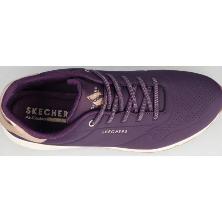 Skechers Uno Shimmer Away Lila