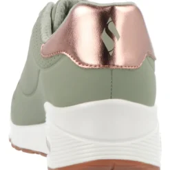 Skechers Uno Shimmer Away Salvia