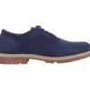 Timberland Britton Square Lace Up Navy Brown Suede